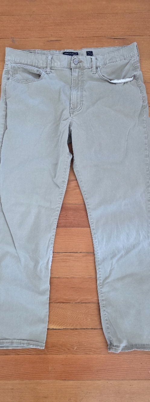 Lucky Brand Straight Leg Tan Pants 36/32